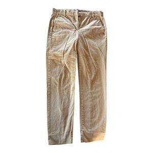 J Crew Mercantile Khaki Tan Chino Cropped Ankle Pants Size 4